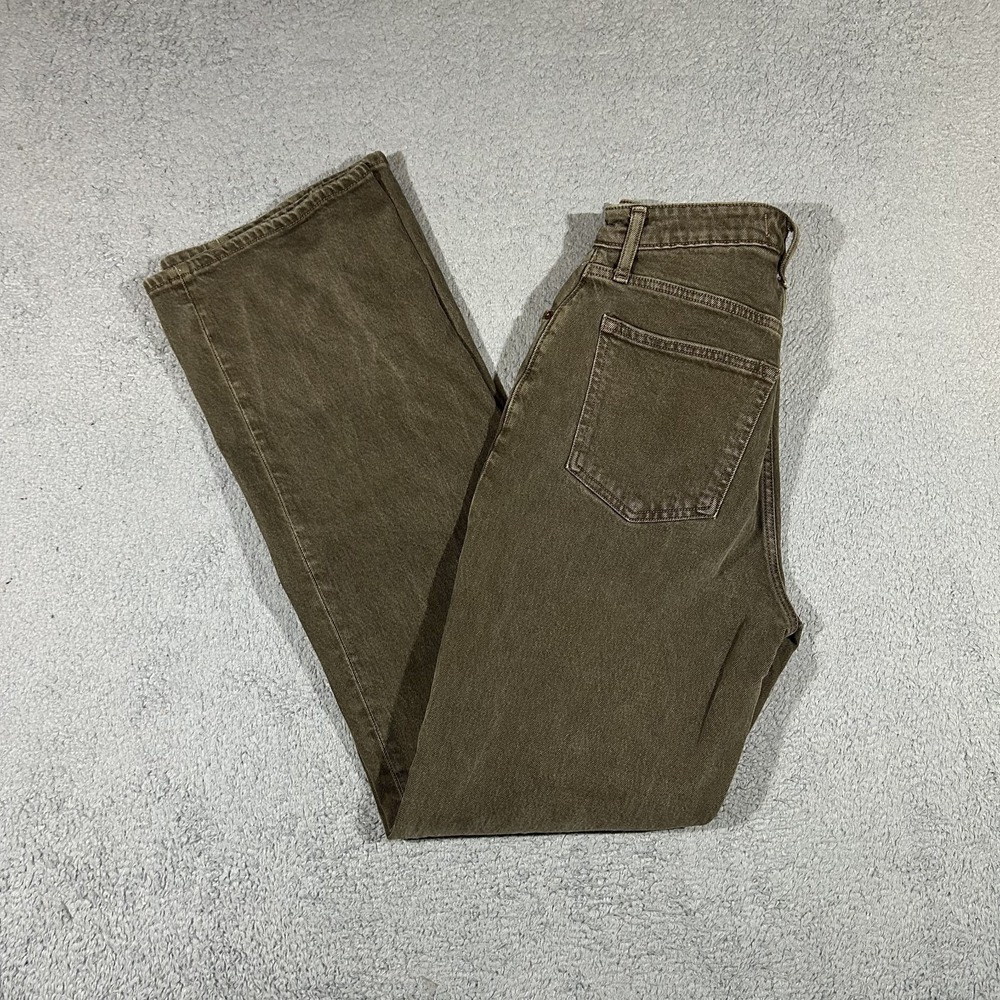 Abercrombie & Fitch 90s Relaxed High Rise Curve Love Jeans Brown 26 2L 3971
